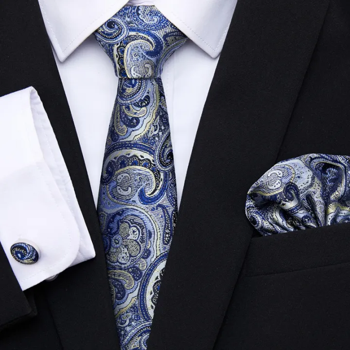 Newest%20style%20Green%20Tie%20For%20Men%20Holiday%20Present%20Tie%20Pocket%20Squares%20Set%20Necktie%20%20Striped%20Wedding%20Accessories%20Man%20-%20Image%205