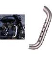 Bullet Heat Shield Cover Bend Pipe for RE Bullet Classic 350 Exhaust Heat Shield (Silver). 