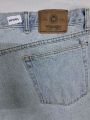 Wrangler jeans second hand us (me1097) waist 43-44 crotch 16.5 long 23.5 crotch 14 color with complete leather label stain fabric lacking back pocket as picture. 