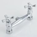 Bathtub Faucet Wall Mounted Mixer Valve Bathroom Shower Faucets Household Double Handle Sprinkler Faucet Hot and Cold Tap. 