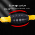 Hand Fuel Pump Universal Car Portable Manual Fuel Absorber Automobile Pump Transfer Emergency Siphon Pump Car Accessories. 