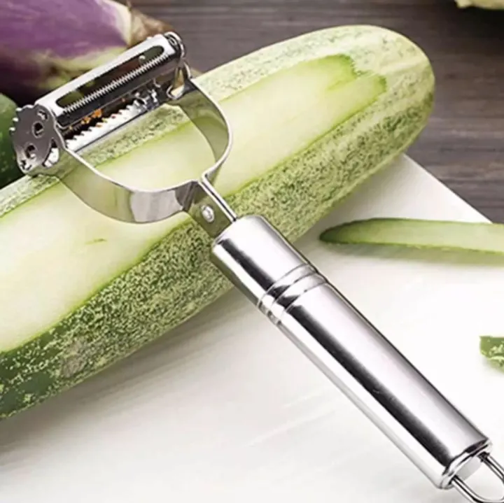 Julienne%20Peeler%20&%20Vegetable%20Peeler%20With%20Premium%20Ultra%20Sharp%20Stainless%20Steel%20Double%20Grater%20Kitchen%20Accessories%20-%20Image%202