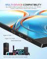 AHXJKA 17.3 Inch Portable Monitors 72%sRGB 1600*900P IPS With Type-C Mini HDMI For Laptop Phone XBox PS4/5 Mac SwitchExtender.