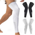 1Pair Leg Sleeves,Full Leg Compression Sleeve,Compression Long Knee Sleeve,Sports Compression UV Long Leg Sleeves with Anti-slip. 