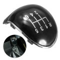 1 Pc 6 Speed Gear Shift Knob Stick Cover Cap Emblem Badge For Ford Focus Fiesta Kuga C-Max Replacement Car Styling Accessories. 