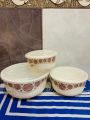 Melamine Bowl set pack of 3 Double Glazed Material. 