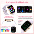 LIGE 2026 New Fitness Waterproof Health Heart Rate Smart Watch for Android iOS Bluetooth Call Men Smart Watches Women Wristwatch.