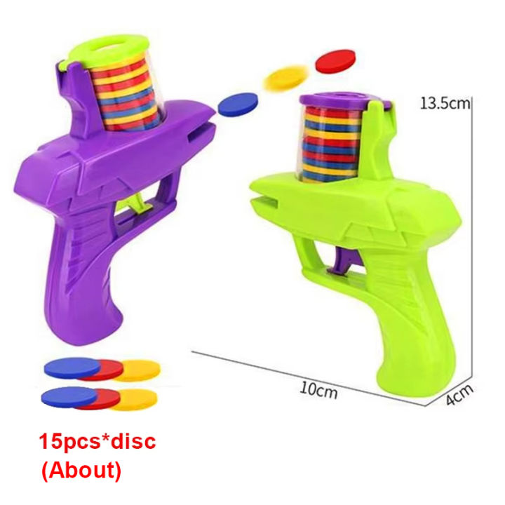 Kids%20Outdoor%20Game%20Foam%20Disc%20%20Toy%20Flying%20Disc%20Shooting%20Launcher%20%20Double%20Parent-child%20Interactive%20Children%20Toy%20-%20Image%205