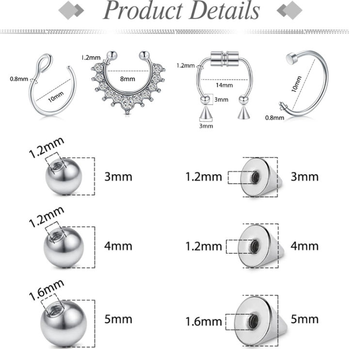 Fake%20Eyebrow%20Ring%20Fake%20Lip%20Labret%20Studs%20Replacement%20Balls%20Spike%20with%20100pcs%20Sticker%20Non-Piercing%20Body%20Jewelry%20Fake%20Skin%20Piercing%20-%20Image%202
