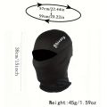 3pcs/2pcs/1pc English Letter Print Men's and Women's Balaclava Single Hole Full Face Neck Protection Mask Suitable for Outdoor.