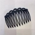 2Pcs French Hair Comb Hair Accessories Straight Teeth Hair Clip Hair Side Comb Bridal Wedding Veil Comb Retro Weaving Effect. 