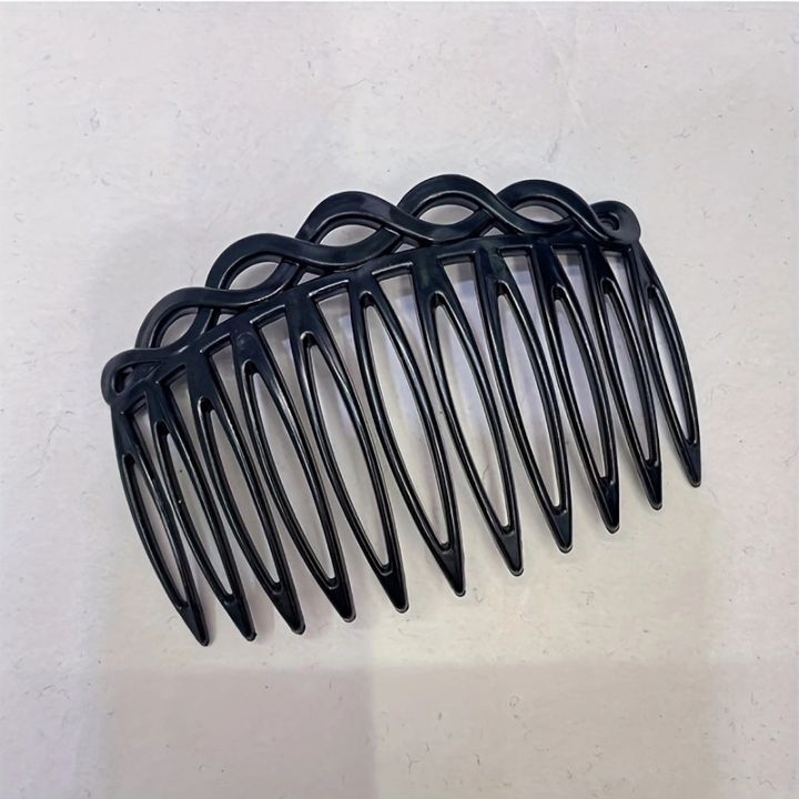 2Pcs%20French%20Hair%20Comb%20Hair%20Accessories%20Straight%20Teeth%20Hair%20Clip%20Hair%20Side%20Comb%20Bridal%20Wedding%20Veil%20Comb%20Retro%20Weaving%20Effect%20-%20Image%207