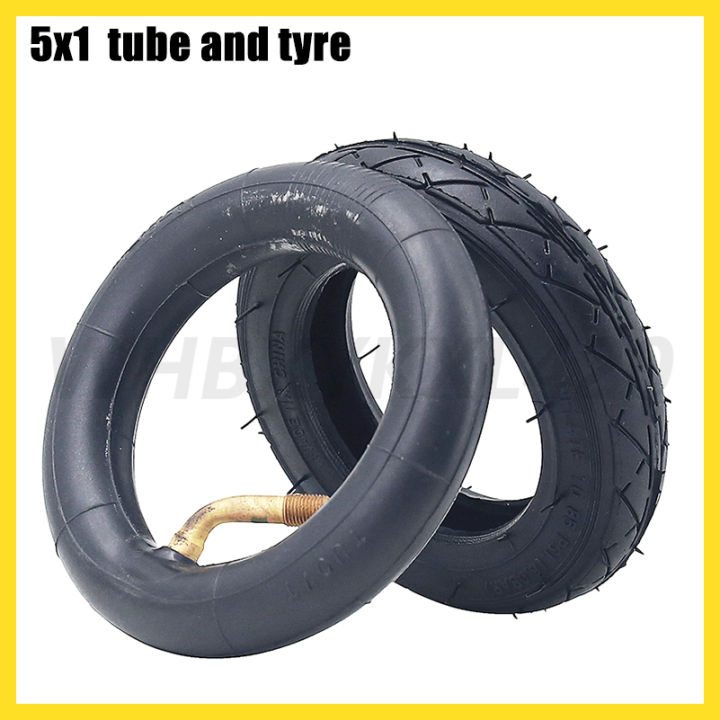 5X1 Pneumatic Tires Inner Tube Outer Tyre for Scooter Wheels Kids ...