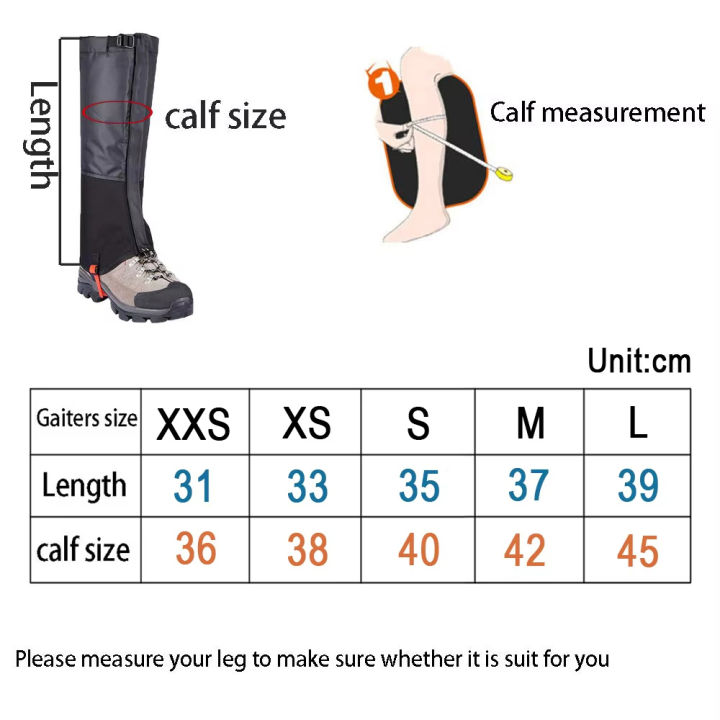 Waterproof%20Snow%20Leg%20Gaiters%20Hiking%20Boot%20Legging%20Shoes%20Warmer%20Shoe%20Cover%20Tourist%20Outdoor%20Camping%20Trekking%20Climbing%20Hunting%20-%20Image%205