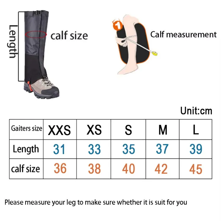 Waterproof%20Snow%20Leg%20Gaiters%20Hiking%20Boot%20Legging%20Shoes%20Warmer%20Shoe%20Cover%20Tourist%20Outdoor%20Camping%20Trekking%20Climbing%20Hunting%20-%20Image%205