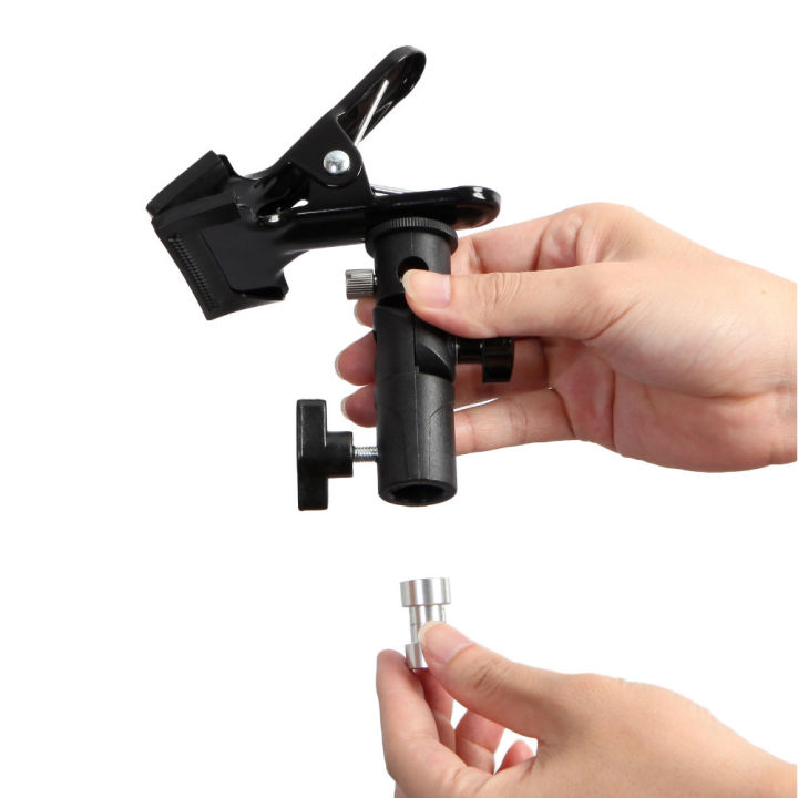 Reflector%20Clamp%20Clip%20Holder%20Light%20Stand%20Attachment%201/4"%20to%203/8"%20Screw%20Mount%20Swivel%20Adapter%20For%20Photo%20Studio%20Reflector&Background%20-%20Image%206