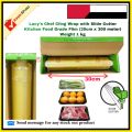 Lacy's Chef Cling Wrap with Slide Cutter  Kitchen Food Grade Flim / food wrapping film(30cm x 300meter) weight 1 kg. 