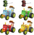 2024 New Crazy Jumping Car Toy - Remote Control Car with Headlights and Music, Fast Stunt RC Trucks, Double Sided Toy Train for Boys Girls. 