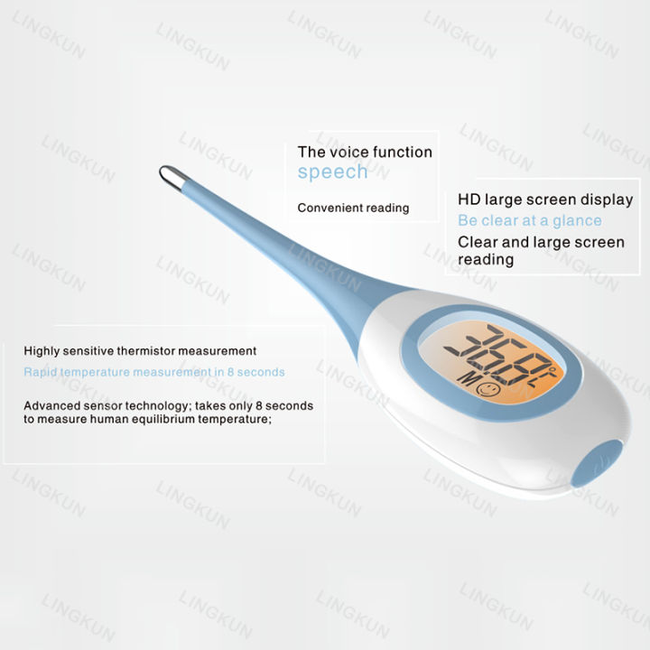 Silicone%20Fast%208S%20Thermometer%20for%20Fever%20Digital%20infrared%20Basal%20Body%20Thermometer%20Oral%20Armpit%20Rectal%20Temperature%20LED%20Display%20-%20Image%202