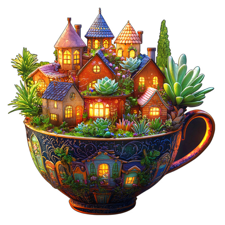Expert 5A Wooden Jigsaw Puzzle - Challenging Brain Teaser, Unique Shape  Puzzle for Wall Art & 