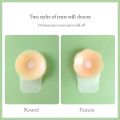 Silicone Nipple Cover Lift Up Bra Sticker Adhesive Invisible Bras Chest Patch for Women Reusable Chest Breast Petals Pads. 
