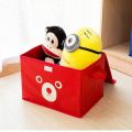 Panda Design Folding Storage Bins Quilt Basket Kid Toys Organizer Storage Boxes Cabinet Wardrobe Storage Bags. 