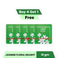 Aer Power Pocket Bathroom Freshener Jasmine Floral Delight 10 gm ( Buy 4 Get 1 Free). 