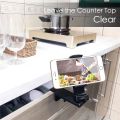 Airplane Phone Holder Stand Cell Mobile Portable Travel Mount Desk Flight Foldable Rotatable Selfie Holding Train Seat Support. 