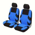 2 Front Car Seat Covers Polyester For Car Universal Cloth SUV Sedan Van Automotive Interior Covers.