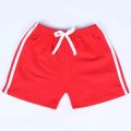 Boys Girls Shorts Cotton Black Red Soft for Kids Sport 2 to 3 4 5 6 7 8 9 10 11 12 13 14 Years 2024 Casual Children Short Pants. 