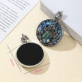 1pc Natural Shell Abalone Round Shape Pendant Charms for DIY Women Men Necklace Jewelry Making Accessories. 