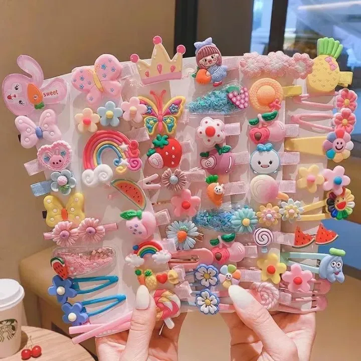 Baby%20Girl%20Cute%20China%20Color%20matching%20hair%20clip%20set/Hair%20Accessories%20-%20Image%202