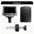5.5" LCD Digital Microscope 1000X 1080P Coin Microscope Magnifier with Stand Soldering Microscope for Electronics Repair. 