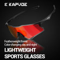 Kapvoe Lightweight Running Glasses Cycling Sunglasses for Men Sports Glasses Hiking Women Photochromic Sunglasses UV400 Goggles.