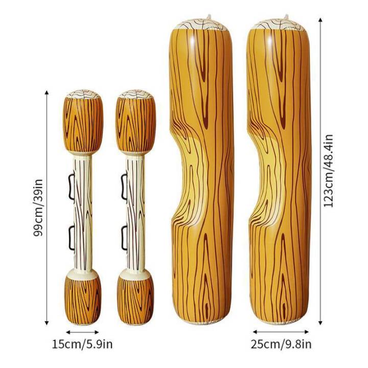 4Pcs%20Inflatable%20Stick%20Floating%20Set%20Durable%20PVC%20Pool%20Rafts%20For%20Water%20Sports%202%20Players%20Adults%20Children%20Summer%20Beach%20Party%20Toys%20-%20Image%205