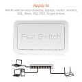 10/100 / 1000Mbps Mini Gigabit Network Switch 5 Port Ethernet Switch Internet Splitter Desktop RJ45 Hub. 