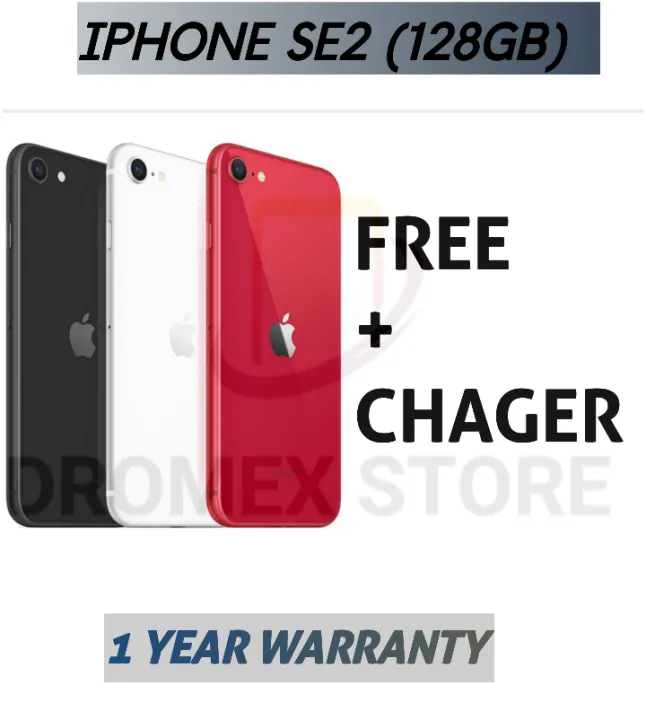 Iphone Se2 (128GB) with 1 year warranty