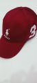 Quality polo logo meroon colour ajestable cap. 