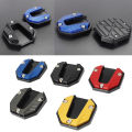 Universal Scooter Motorcycle Bike Kickstand Extender Foot Side Stand Extension Pad Support Plate Anti-skid Enlarged Base. 