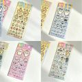 Chiikawa cartoon glue, 3D three-dimensional stickers, cute Hachiware and Usagi stickers, cartoon decorations, DIY handmade. 