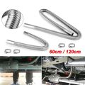 Exhaust Pipe Tube Elbow Connector Set 25mm 26mm for Diesel Heater Car Camper Caravan Truck Automotive Exhaust Parts.
