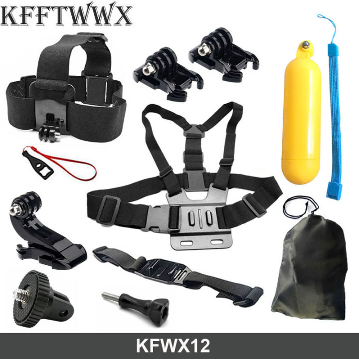Accessories Kit for  Hero 13 12 11 10 9 Black 8 7 6 5 4  OSMO Action 6 5Pro 4 3 Insta360 X5 X4 Straps Tripod Float Mount