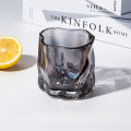Butterfly Transparent Whiskey Twisted Glass Cup,High Beauty Water Cup Beer Glass Household Juice Glasses Cold Drink Glassware. 