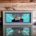 Anime Light Box | Anime Night Light Full RGB | Anime Face Lamp Room Decor | Lightbox Manga Gift For Anime Lover | Anime Fan Couple Gift Idea. 