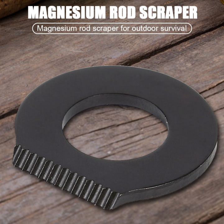 Scraper Stone Fire Starter Lighter Stainless Steel Flint Equipments Multifunctional Magnesium Rod Scraper for Camping Hiking