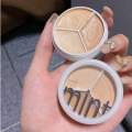 Sweet Mint Concealer, Tri-color Concealer Palette of Covers Acne Marks Dark Circles.