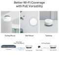 TP-Link Deco X50-PoE AX3000 PoE Mesh WiFi System - Ceiling/Wall-Mountable WiFi 6 Mesh, Replacing WiFi Router, Access Point and Range Extender, PoE-Powered, 2 x 2.5G Ports.