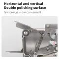 Belt Grinding Machine Electrical Polisher Machine Sharpening Machine Bench Grinder Variable Speed Mini Belt Sander Metal Sander. 