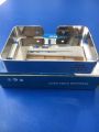 Soap Dish Stainless Steel Cover - Brush Holder. 