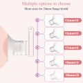 Flange Inserts Compatible with Medela/Spectra/Elvie/Momcozy/XIMYER/YOUHA 24mm Shields/Flanges,Reduce 24mm to Other Size. 